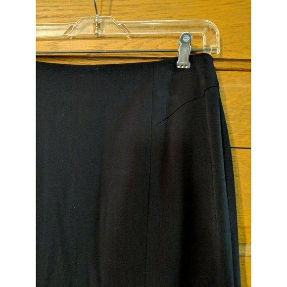 Good Clothes Black Skirt Size 6 Womens No Slit A-line Modest - Picture 2 of 7